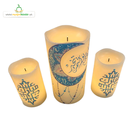 Islamic LED Glow Candles